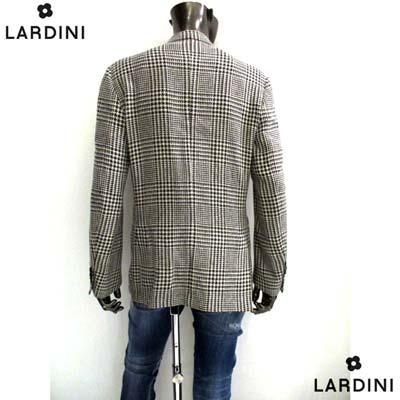 ラルディーニ LARDINI メンズ アウター ジャケット 2色展開 全体千鳥格