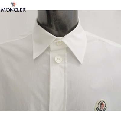 モンクレール MONCLER メンズ トップス シャツ 長袖 チェスト部分ロゴ