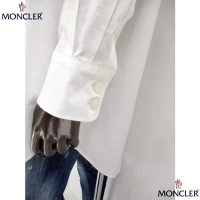 モンクレール MONCLER メンズ トップス シャツ 長袖 チェスト部分ロゴ