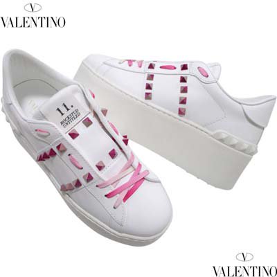 ƥ VALENTINO ˡ  ǥ ԥ󥯥å/ȥۥ磻ȥå11ʥС/󥽡åȥˡ 4W2S0GG8 MTG ZWE<img class='new_mark_img2' src='https://img.shop-pro.jp/img/new/icons2.gif' style='border:none;display:inline;margin:0px;padding:0px;width:auto;' />