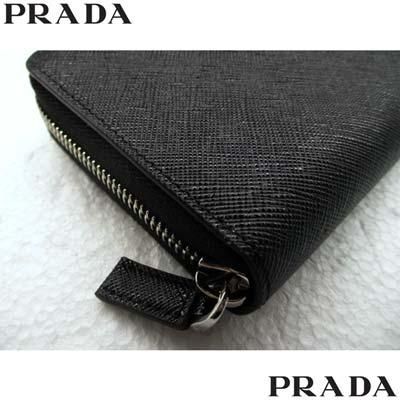 プラダ PRADA 長財布 ウォレット ユニセックス グッズ 小物 シルバー