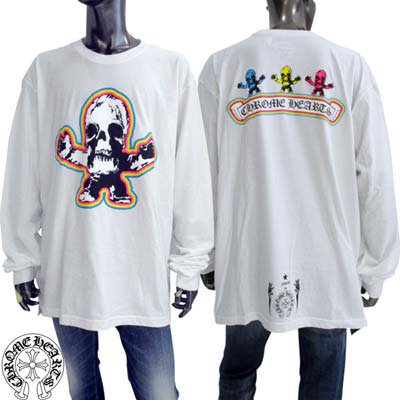 ϡ CHROMEHEARTS T T  Ĺµ ե/Хå/ХåT FOTI Rainbow Scroll Logo LS<img class='new_mark_img2' src='https://img.shop-pro.jp/img/new/icons2.gif' style='border:none;display:inline;margin:0px;padding:0px;width:auto;' />