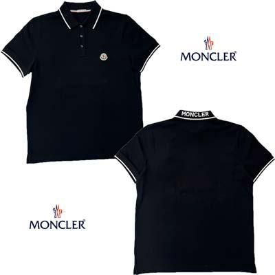 モンクレール MONCLER ポロシャツ メンズ 半袖 チェスト部分ロゴ