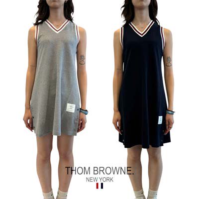 ȥ֥饦 THOM BROWNE ԡ ɥ쥹 ǥ ٥롦ͥå/µ饤󡦿ܥαΡ꡼Vͥåԡ /  FJD108A 00050 055/415<img class='new_mark_img2' src='https://img.shop-pro.jp/img/new/icons2.gif' style='border:none;display:inline;margin:0px;padding:0px;width:auto;' />