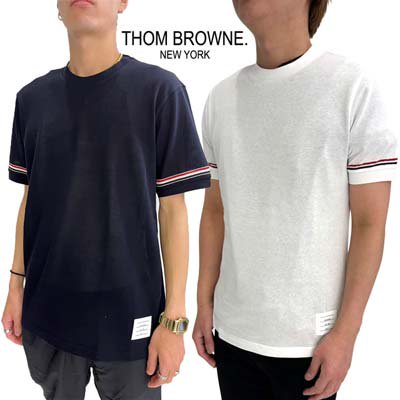 ȥ֥饦 THOM BROWNE ȾµT  ѥåµ/ɥåȥȥꥳ饤󡦥ХåͥåդT / MJS247A J0129 100/415<img class='new_mark_img2' src='https://img.shop-pro.jp/img/new/icons2.gif' style='border:none;display:inline;margin:0px;padding:0px;width:auto;' />