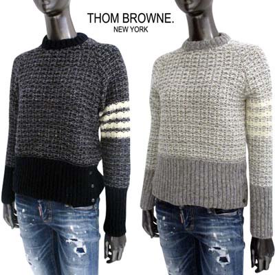 ȥ֥饦 THOM BROWNE  ǥ ˥å եȥ4BARɿܥαʬȥꥳ롦Хåͥåդ 졼/ͥӡ FKA449A Y1506<img class='new_mark_img2' src='https://img.shop-pro.jp/img/new/icons2.gif' style='border:none;display:inline;margin:0px;padding:0px;width:auto;' />