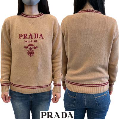 ץ PRADA  ˥å ǥ եȥ֥ɥͥå/µ/ʬ磻åɥ饤ꥫߥ亮С󥦡륻  P24G1V 144M F054P<img class='new_mark_img2' src='https://img.shop-pro.jp/img/new/icons2.gif' style='border:none;display:inline;margin:0px;padding:0px;width:auto;' />