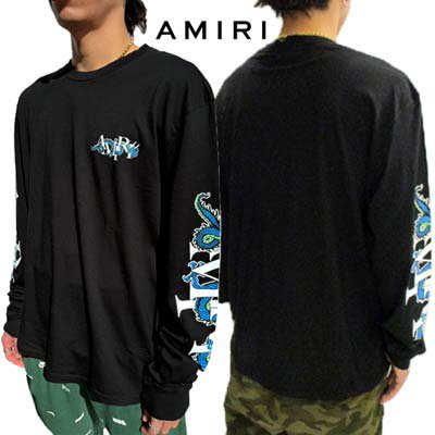 ߥ AMIRI  T T T Ĺµ CNYDRAGON /꡼ʬ/ɥ饴ץ󥰥꡼T ֥å AMJYTE1005 001<img class='new_mark_img2' src='https://img.shop-pro.jp/img/new/icons2.gif' style='border:none;display:inline;margin:0px;padding:0px;width:auto;' />