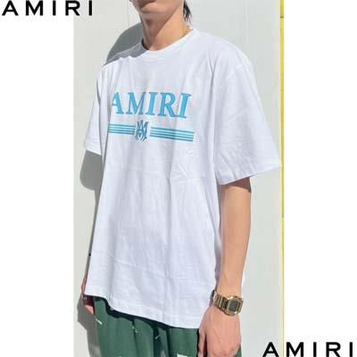 AMIRI ホワイト Tシャツ ロゴプリント（アミリスーパーコピー