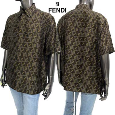 եǥ FENDI  Ⱦµ  奢 ȥåץ FFåե饤եȥ硼ȥ꡼֥륯 ֥饦 FS0795 AKEE F1440<img class='new_mark_img2' src='https://img.shop-pro.jp/img/new/icons2.gif' style='border:none;display:inline;margin:0px;padding:0px;width:auto;' />