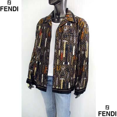 フェンディ FENDI シャツ 長袖 メンズ カジュアル トップス 全体