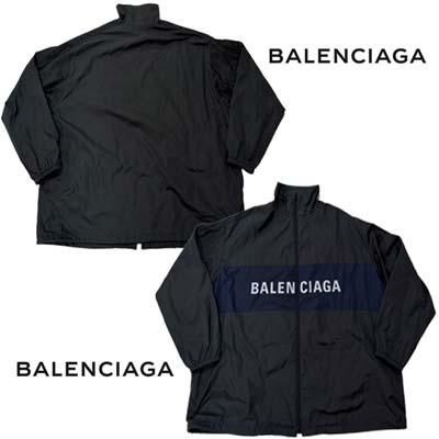 balenciaga ウィンドブレーカー 黒 Balenciaga フーデッド ウインドブレーカー | ブラック