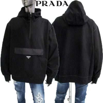 PRADA ץ ѡ աǥ  եȥȥ饤󥰥եȥޥݥåդСϡեåץѡ ֥å UJL62B 147C F0806<img class='new_mark_img2' src='https://img.shop-pro.jp/img/new/icons2.gif' style='border:none;display:inline;margin:0px;padding:0px;width:auto;' />