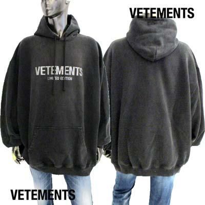 VETEMENTS ȥ ѡ աǥ å ˥å եȥꥹɥåȥաʬɽꥦåɥץ륪Сѡ ֥å UA65HD250C<img class='new_mark_img2' src='https://img.shop-pro.jp/img/new/icons2.gif' style='border:none;display:inline;margin:0px;padding:0px;width:auto;' />