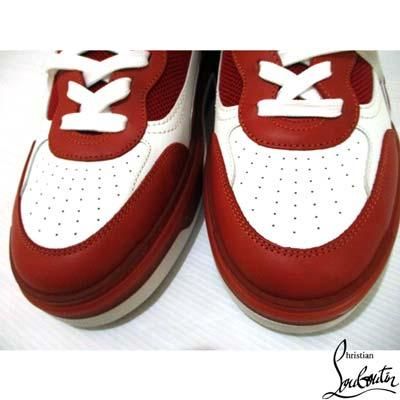 Christian Louboutin クリスチャンルブタン スニーカー メンズ 赤 白