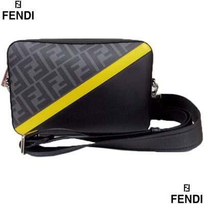 Fendi ショルダーバッグ ブラック/イエロー FENDI(フェンディ) - ガッツ オンラインショップ
