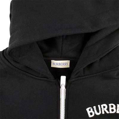 BURBERRY バーバリー パーカー キッズ ジップアップ EKDロゴ ノバ