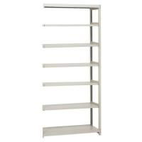 スチール棚 中軽量200kg追加連結棚 H2400×W860×D450(mm) 棚板7枚