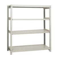 スチール棚 中軽量200kg基本(単体棚) H1200×W1800×D450(mm) 棚板4枚の商品画像