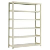 スチール棚 中量300kg基本(単体棚) H2100×W1500×D450(mm) 棚板6枚 ※柱芯寸法の商品画像