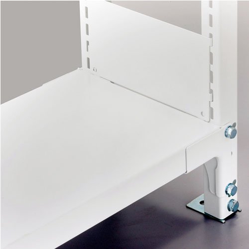 ホワイトラック 軽量書棚(本棚) KU 単式 H2600×W1235×D450(mm) -スチール棚．ｃｏｍ-