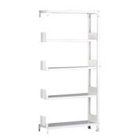 ホワイトラック 軽量書棚(本棚) KU 単式 H1950×W935×D300(mm