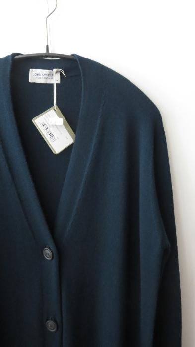 JOHN SMEDLEY ORIONGREEN ロングカーディガン グリーン