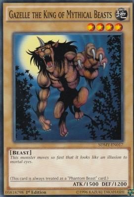 Gazelle the King of Mythical Beasts幻獣王ガゼル》 - 【カード