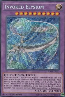 Invoked Elysium召喚獣エリュシオン 1st カードショップ アヴァロン Invoked Elysium召喚獣エリュシオン 1st カードショップ アヴァロン