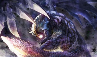 ドラゴンシリーズ「黒衝龍アクシーム」ファンディールプレイマット