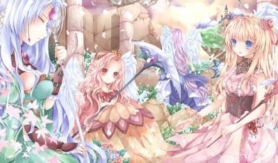 純潔の四大守護天使」ファンディールプレイマット - 【カード