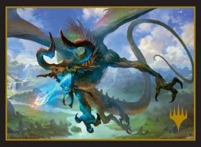 開封済み中古スリーブ Mtg エルダードラゴン 34枚 カードショップ アヴァロン