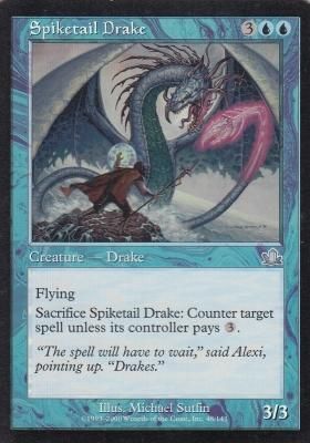 Mtg Pcy 048 トゲ尾のドレイク Spiketail Drake 英語版 カードショップ アヴァロン