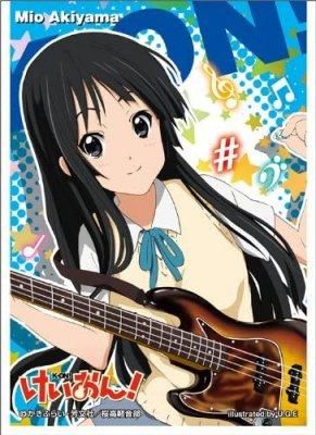 秋山澪 (No.010) きゃらスリーブコレクション けいおん