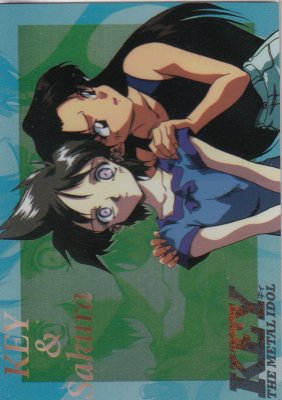 キィ・ザ・メタル・アイドル イラストレーション12 KEY＆Sakura MEGU’95 11月号 株式会社未来蜂歌留多商会 Collecara -  【カードショップ　アヴァロン】