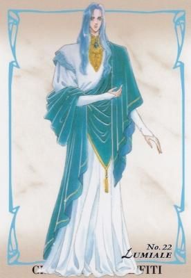 アンジェリーク 1998-022リュミエール（わずかに傷み） - 【カード