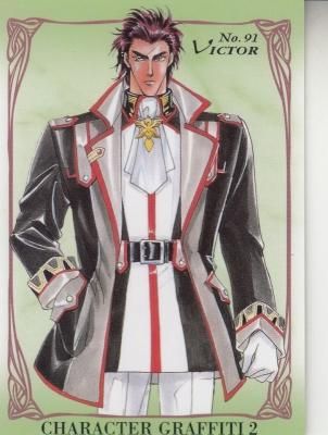 アンジェリーク 1998-091ヴィクトール（わずかに傷み） - 【カード