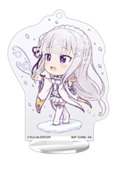 F賞【エミリア】雪の中ver. アクリルスタンド 一番くじ Re:ゼロから始める異世界生活 ～冬に舞い降りた少女たち～（未開封） - 【カードショップ  アヴァロン】