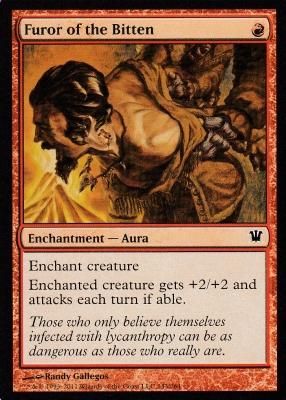 MTG-ISD-143 噛み傷への興奮/Furor of the Bitten【英語版 MTG-ISD-143 噛み傷への興奮/Furor of the Bitten【英語版