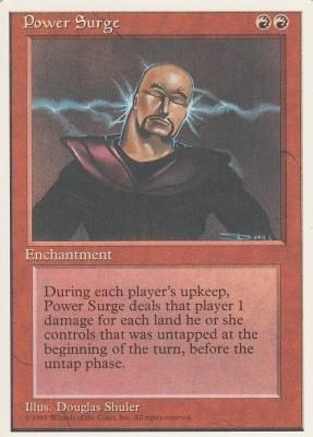 MTG-4ED-216 魔力の奔流/Power Surge【英語版】(傷みあり) - 【カード