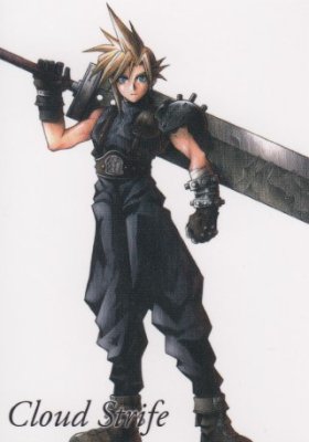 1-001 クラウド・ストライフ/Cloud Strife】ファイナルファンタジーVII アニバーサリーアートミュージアム デジタルカードプラス -  【カードショップ アヴァロン】