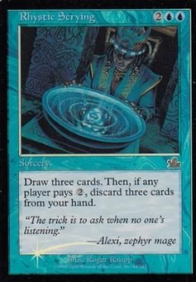 MTG PCY-044 リスティックの占術/Rhystic Scrying【英語版】【Foil