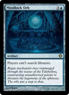 MTG-ALA-051 精神固めの宝珠/Mindlock Orb【英語版】(若干傷み