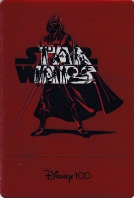 スター・ウォーズ(背景赤)】ディズニー100 ワンダーカードコレクション