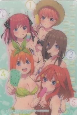 五等分の花嫁5体セット rockin'star × TVスペシャルアニメ「五等分の花嫁∽」 POP UP