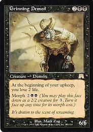 MTG ONS-153 にやにや笑いの悪魔/Grinning Demon【英語版