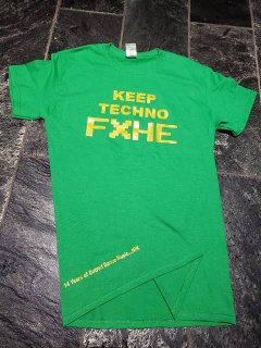 FXHE Keep Techno Tshirt -Green L size-
