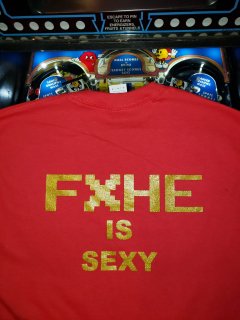 FXHE Keep Techno Tshirt -RED XL size-