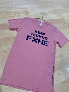 FXHE Keep Techno Tshirt -Pink M size-