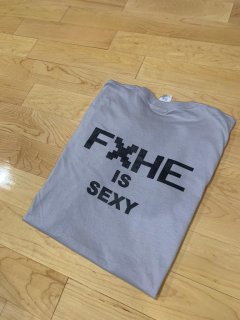 FXHE Keep Techno Tshirt -Light Gray L size-